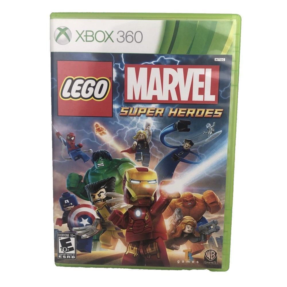 Lego Xbox 360‎ Marvel Super Heroes Video Game Warner Brothers